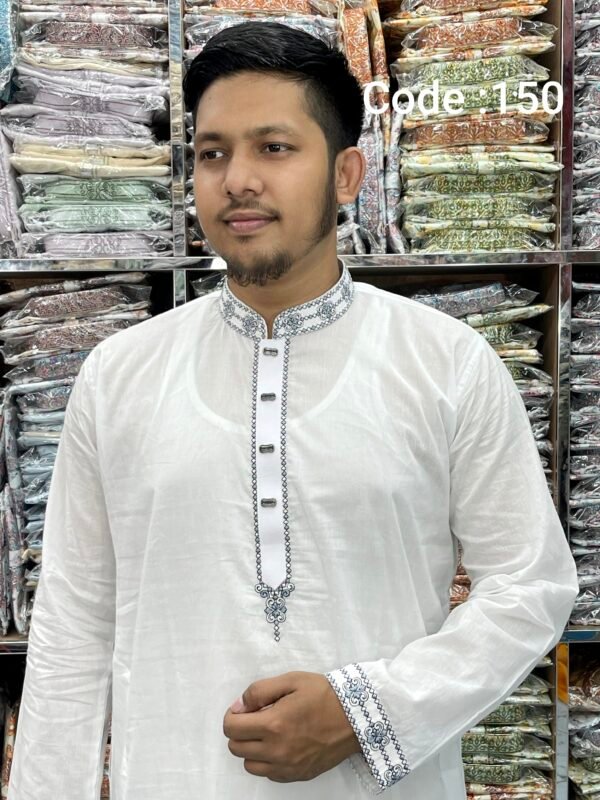 AS- Code : R 150 ( Dhuti Blue  )