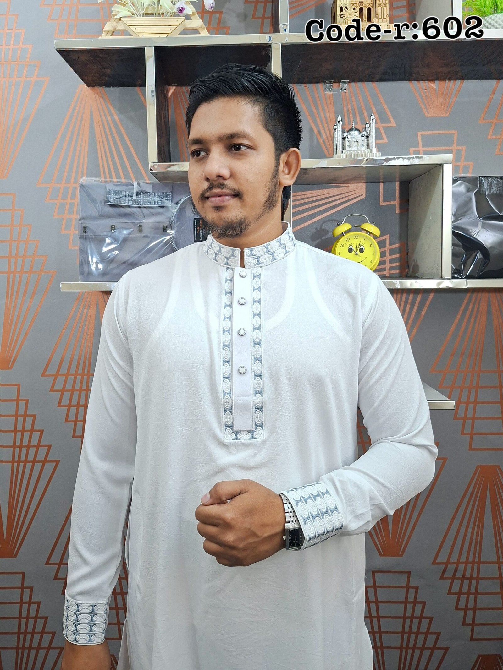 BS- Code : 602 ( Sliver White )