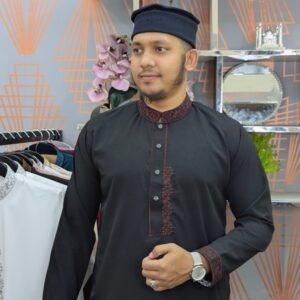 AS Code - 31 + 31 ( 2 pcs Black Bee )  2 Pcs panjabi