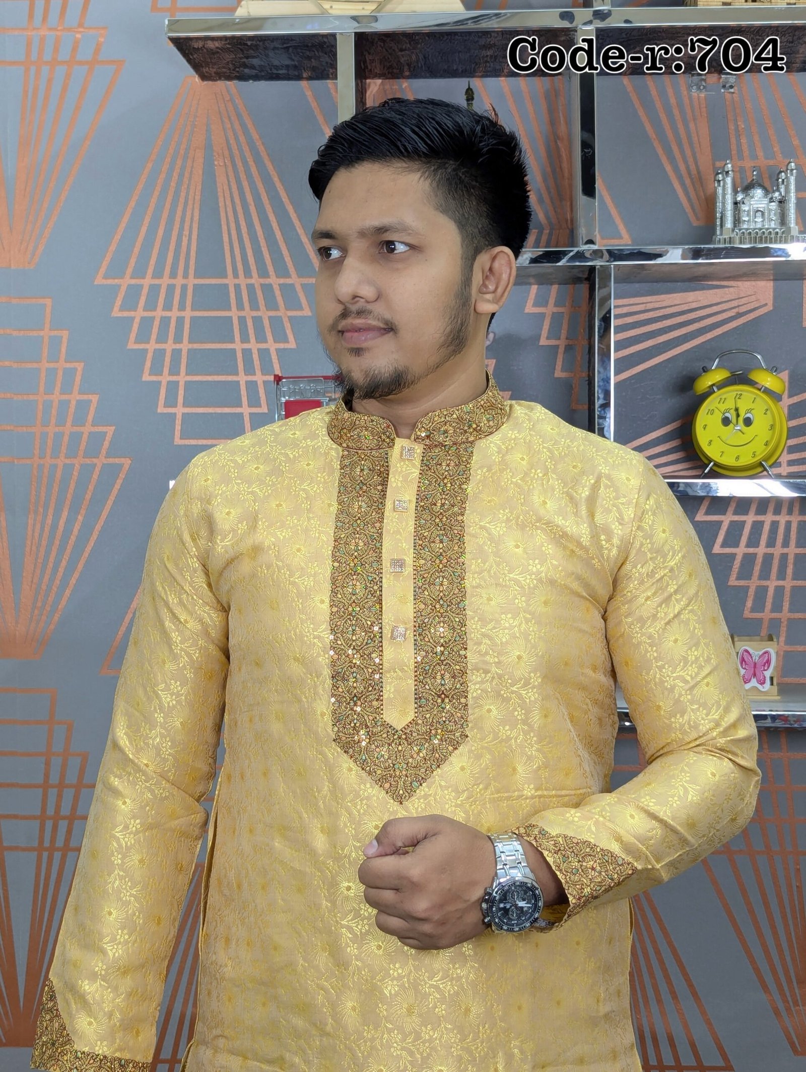 BS- Code :Swisstex Katan 704 ( 24k Gold )