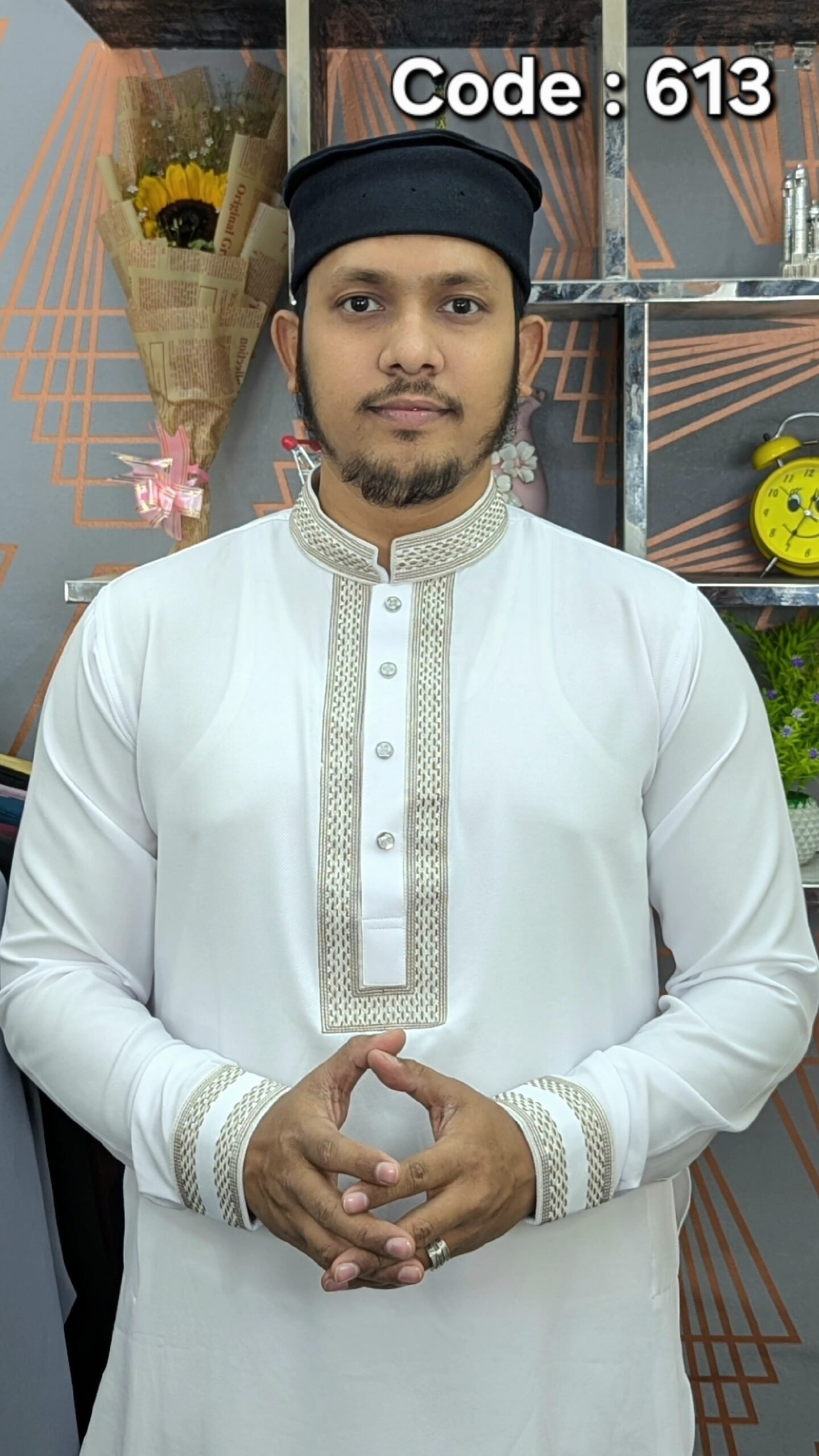 AS- Code : R - VP 613 ( Silver White )