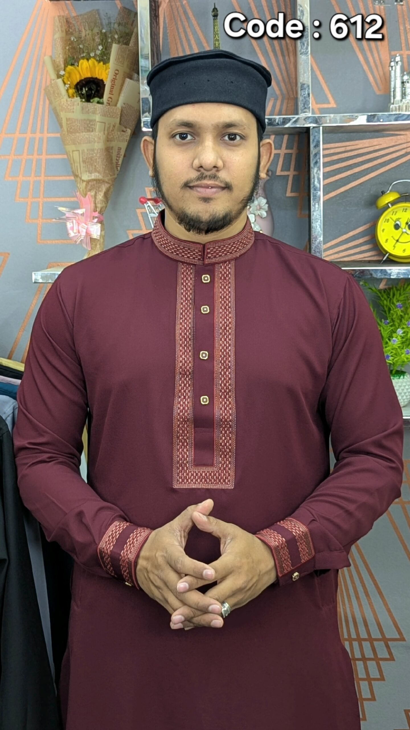 AS- Code : R - VP 612 ( Maroon )