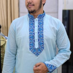 AS- SP Code : R 342 ( Dhuti Ice Blue )