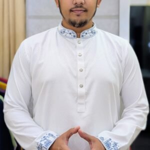 AS- Code :- 311 Premium Indian cotton ( Silver White )