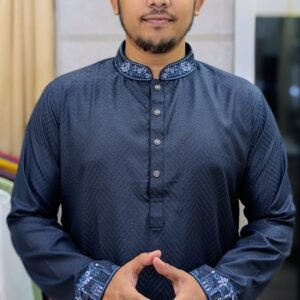 AS- Code :- 310 Premium Indian cotton ( Navy Blue )
