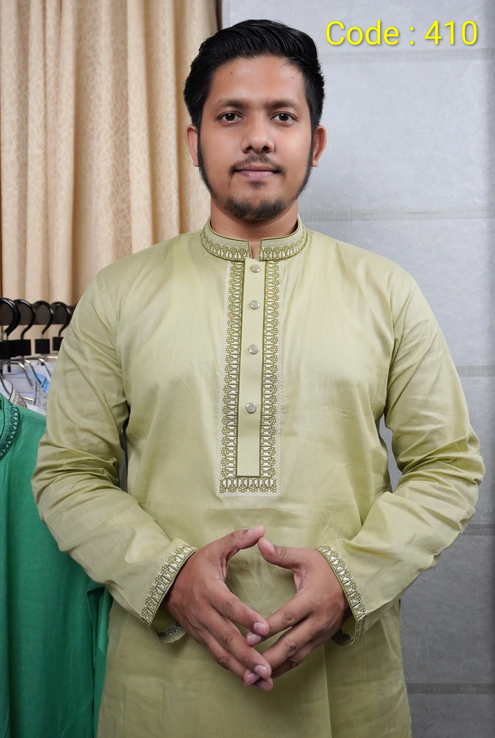 AS : ধুতি কটন কোড :- 410 .